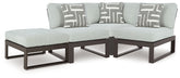 Diamond Furniture - Ashley Furniture - Beachloft 4-Piece Outdoor Sectional - 4-Piece Outdoor Sectional - P490P7