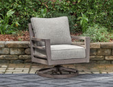 Diamond Furniture - Ashley Furniture - Hillside Barn Outdoor Swivel Lounge with Cushion - Swivel Lounge w/ Cushion - P564-821