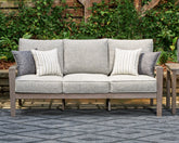 Diamond Furniture - Ashley Furniture - Hillside Barn Outdoor Sofa with Cushion - Sofa with Cushion - P564-838