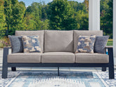 Diamond Furniture - Ashley Furniture - East Beach Outdoor Sofa with Cushion - Sofa with Cushion - PCP587-838