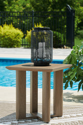 Diamond Furniture - Ashley Furniture - Serene Bay Outdoor End Table - Square End Table - P671-702