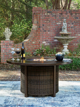 Diamond Furniture - Ashley Furniture - Monterey Point Outdoor Fire Pit Table - Round Fire Pit Table - PCP760-776