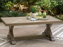 Diamond Furniture - Ashley Furniture - Laguna Heights Outdoor Coffee Table - Rectangular Cocktail Table - PCP790-701