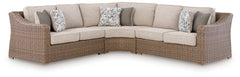 Diamond Furniture - Ashley Furniture - Laguna Heights 3-Piece Outdoor Sectional - 3-Piece Outdoor Sectional - PCP790P1