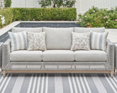 Diamond Furniture - Ashley Furniture - Seton Creek Outdoor Sofa with Cushion - Sofa with Cushion - P798-838