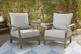 Diamond Furniture - Ashley Furniture - Visola Lounge Chair with Cushion (Set of 2) - Lounge Chair w/Cushion (Set of 2) - P802-820