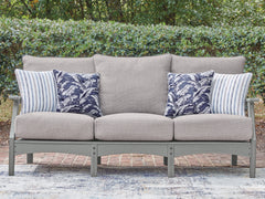 Diamond Furniture - Ashley Furniture - Cove Beach Outdoor Sofa with Cushion - Sofa with Cushion - PCP803-838