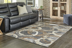 Diamond Furniture - Ashley Furniture - Faelyn 7'10" x 9'10" Rug - 7'10" x 9'10" Rug - R405181
