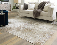 Diamond Furniture - Ashley Furniture - Grifflain 7'10" x 10'3" Washable Rug - 7'10" x 10'3" Washable Rug - R406231
