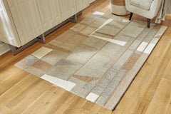 Diamond Furniture - Ashley Furniture - Abbotton 5' x 7' Rug - 5' x 7' Rug - R406332