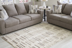 Diamond Furniture - Ashley Furniture - Leesdale 5' x 7' Rug - 5' x 7' Rug - R406422