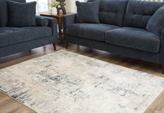 Diamond Furniture - Ashley Furniture - Gentor 5' x 7' Rug - 5' x 7' Rug - R406522