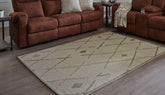 Diamond Furniture - Ashley Furniture - Guyford 5' x 7' Rug - 5' x 7' Rug - R406872
