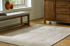Diamond Furniture - Ashley Furniture - Brickburgh 5' x 7' Rug - 5' x 7' Rug - R406902
