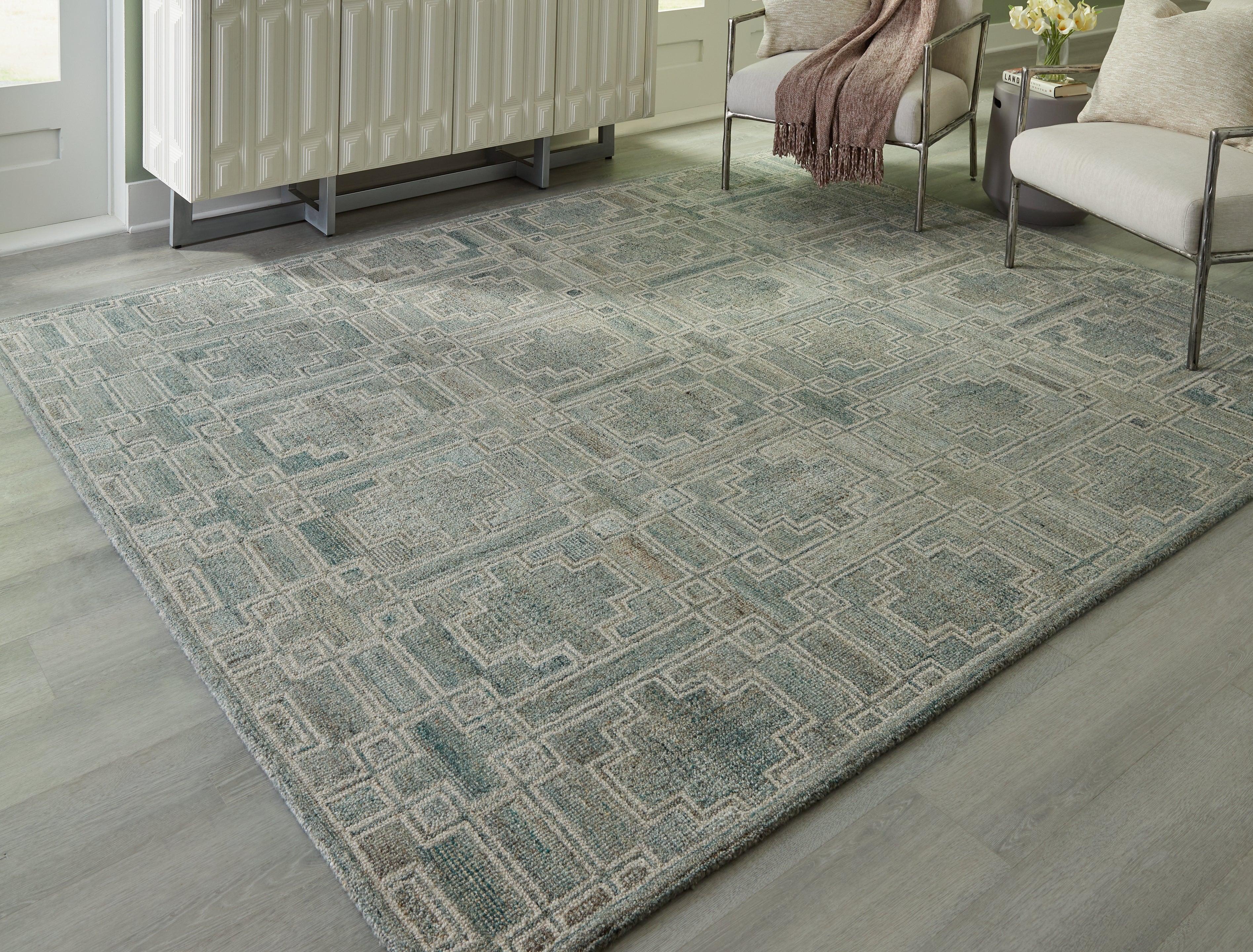 Diamond Furniture - Ashley Furniture - Jossland 8' x 10' Rug - 8' x 10' Rug - R406911