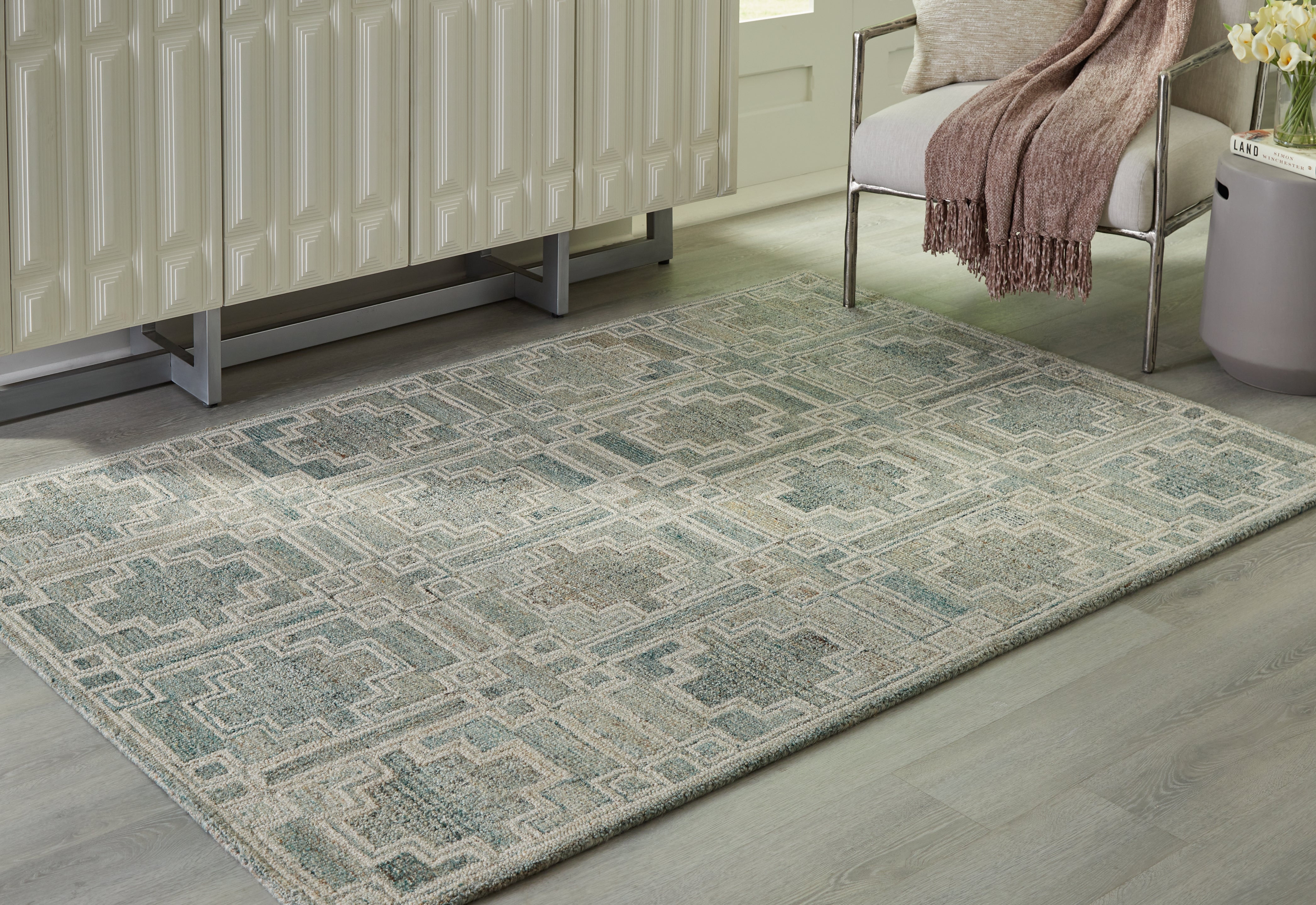 Diamond Furniture - Ashley Furniture - Jossland 5' x 7' Rug - 5' x 7' Rug - R406912