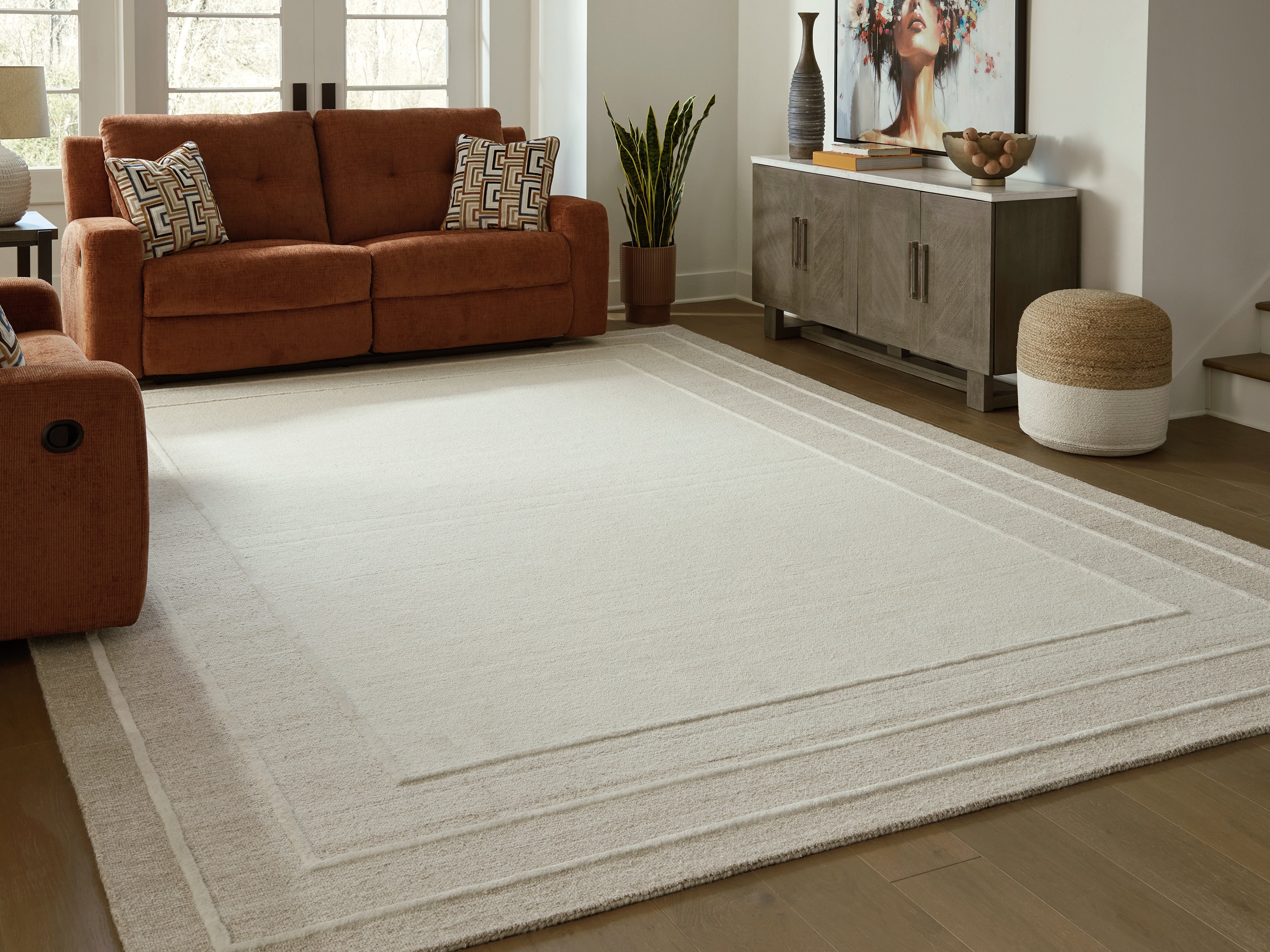 Diamond Furniture - Ashley Furniture - Teelgan Extra Large Rug - Extra Large Rug - R407310
