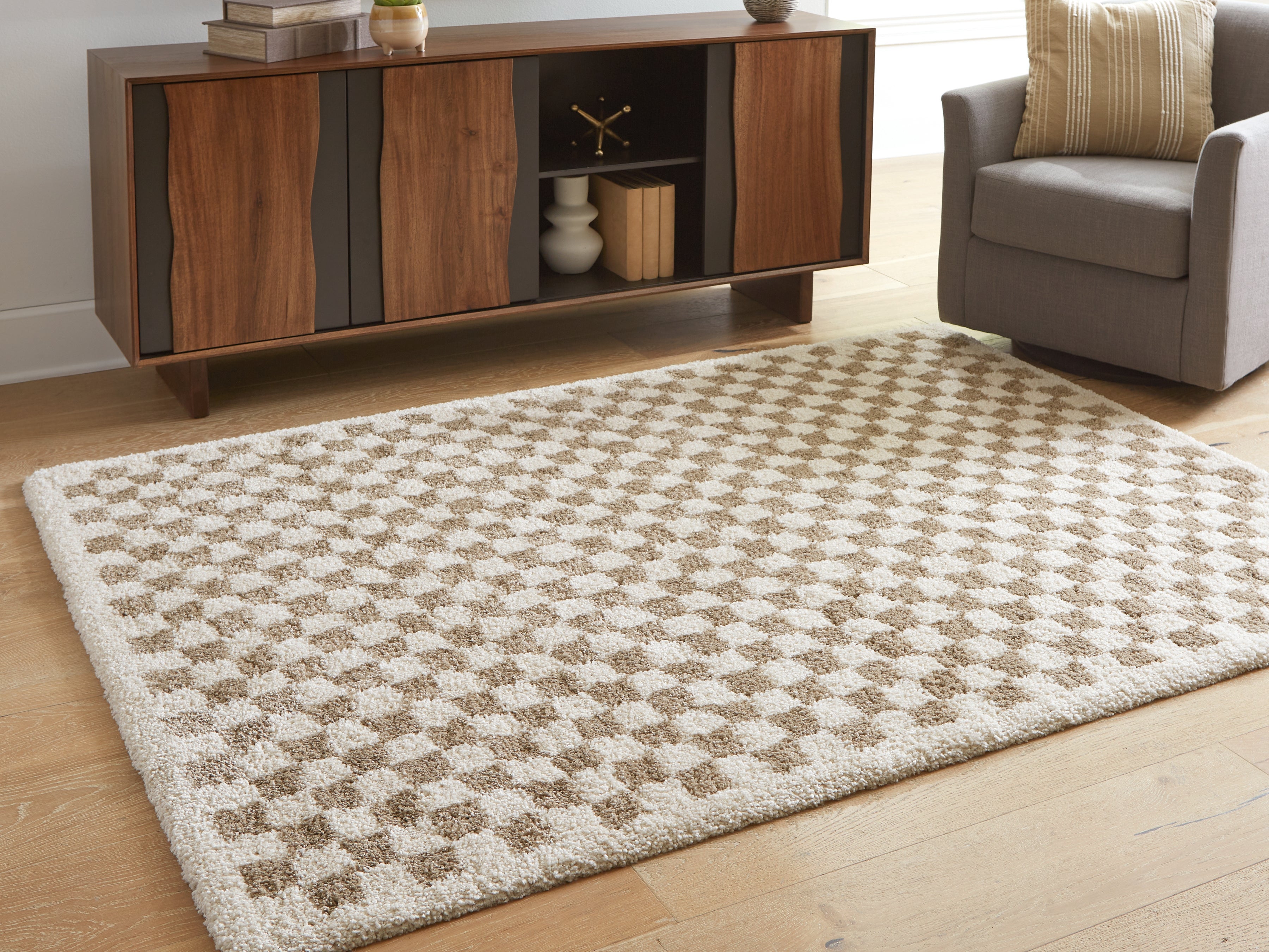 Diamond Furniture - Ashley Furniture - Karamen Medium Rug - Medium Rug - R407342