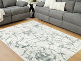 Diamond Furniture - Ashley Furniture - Tobinbury Washable 5' x 7' Area Rug - Washable 5' x 7' Area Rug - R407422