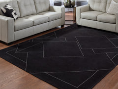 Diamond Furniture - Ashley Furniture - Marav 7'8" x 10' Area Rug - 7'8" x 10' Area Rug - R407531