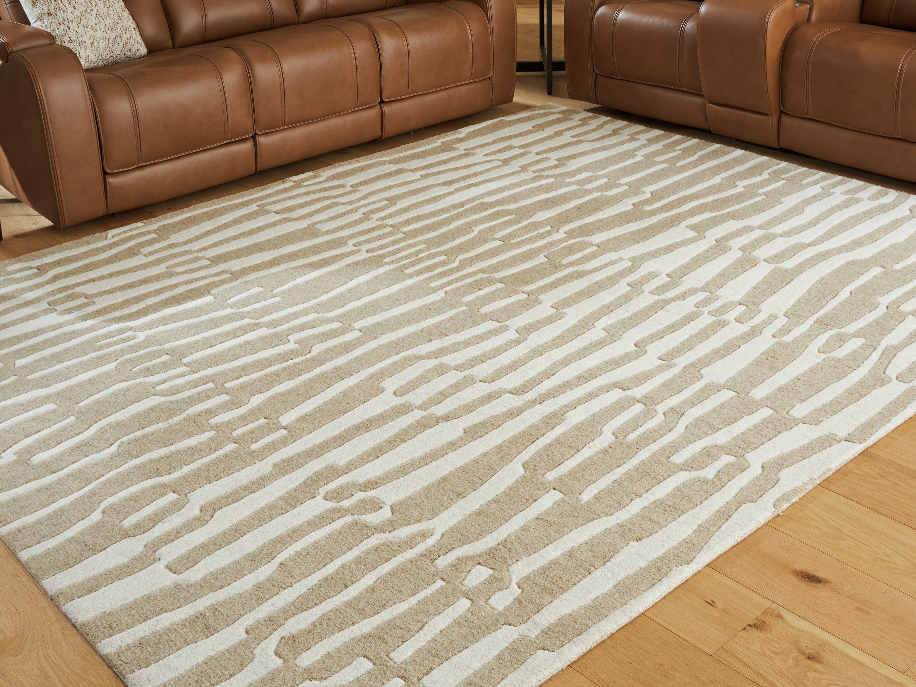 Diamond Furniture - Ashley Furniture - Corrbell 7'8" x 10' Area Rug - 7'8" x 10' Area Rug - R407631
