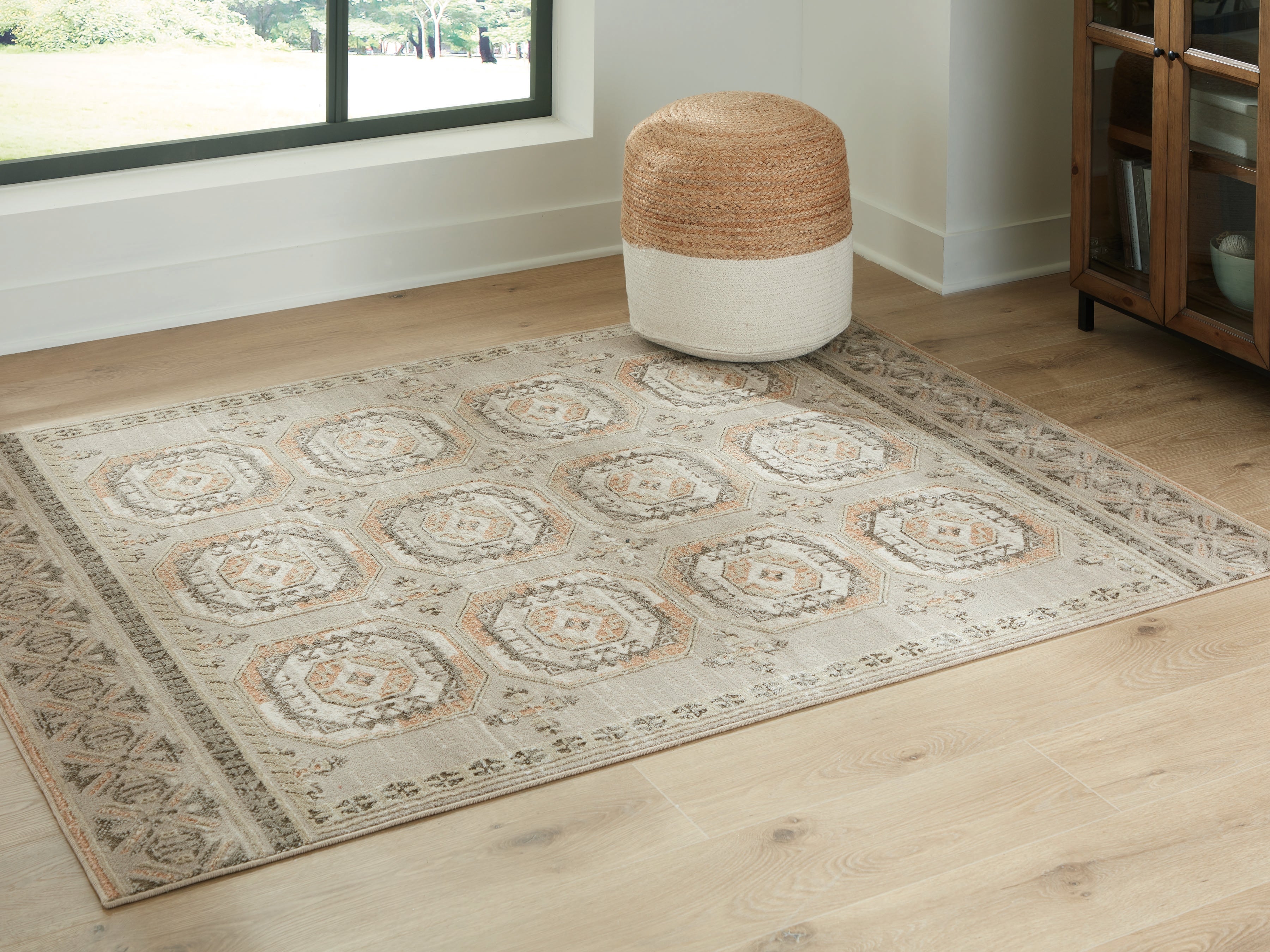 Diamond Furniture - Ashley Furniture - Bachby 5'3" x 7' Area Rug - 5'3" x 7' Area Rug - R407682
