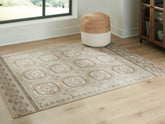 Diamond Furniture - Ashley Furniture - Bachby 5'3" x 7' Area Rug - 5'3" x 7' Area Rug - R407682