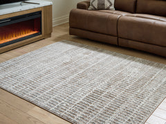 Diamond Furniture - Ashley Furniture - Fuadwick 5'3" x 7' Area Rug - 5'3" x 7' Area Rug / Multi - R407692