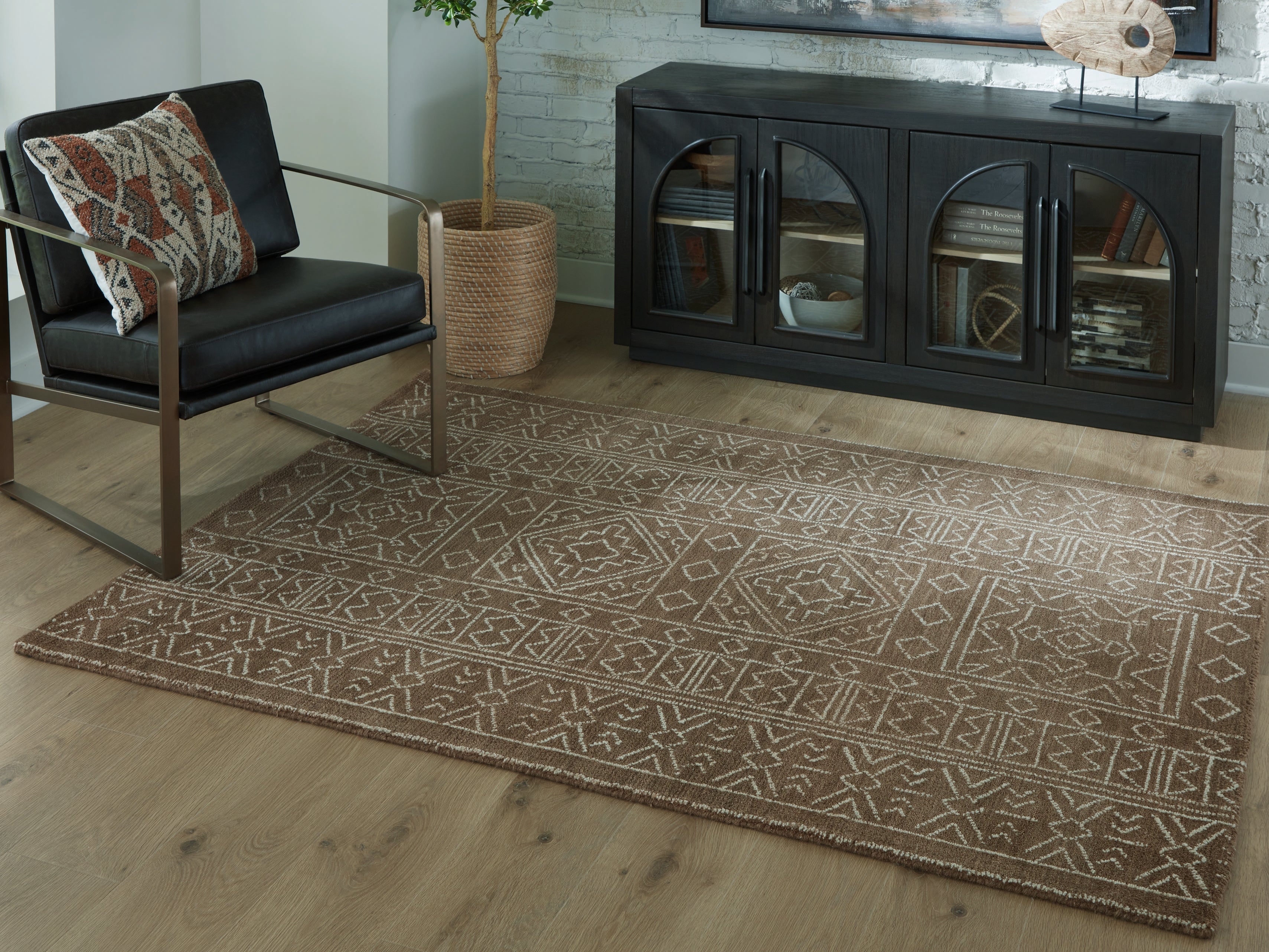 Diamond Furniture - Ashley Furniture - Merrittman 5' x 7' Area Rug - 5' x 7' Area Rug - R407702