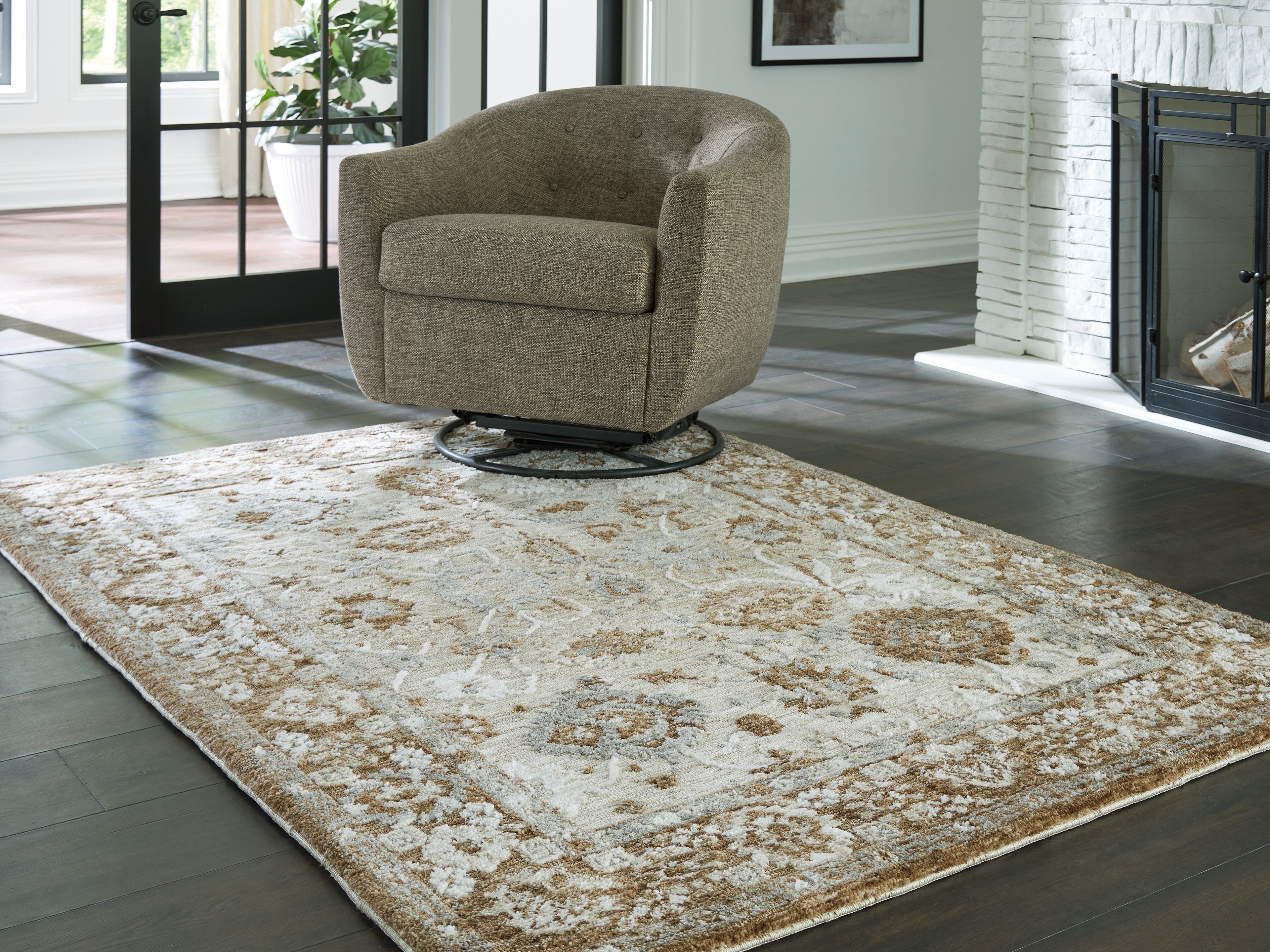 Diamond Furniture - Ashley Furniture - Ainswick Memory Foam Medium Rug - Memory Foam Medium Rug - R407882