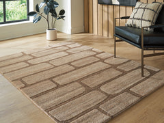 Diamond Furniture - Ashley Furniture - Orest Medium Rug - Medium Rug - R407982