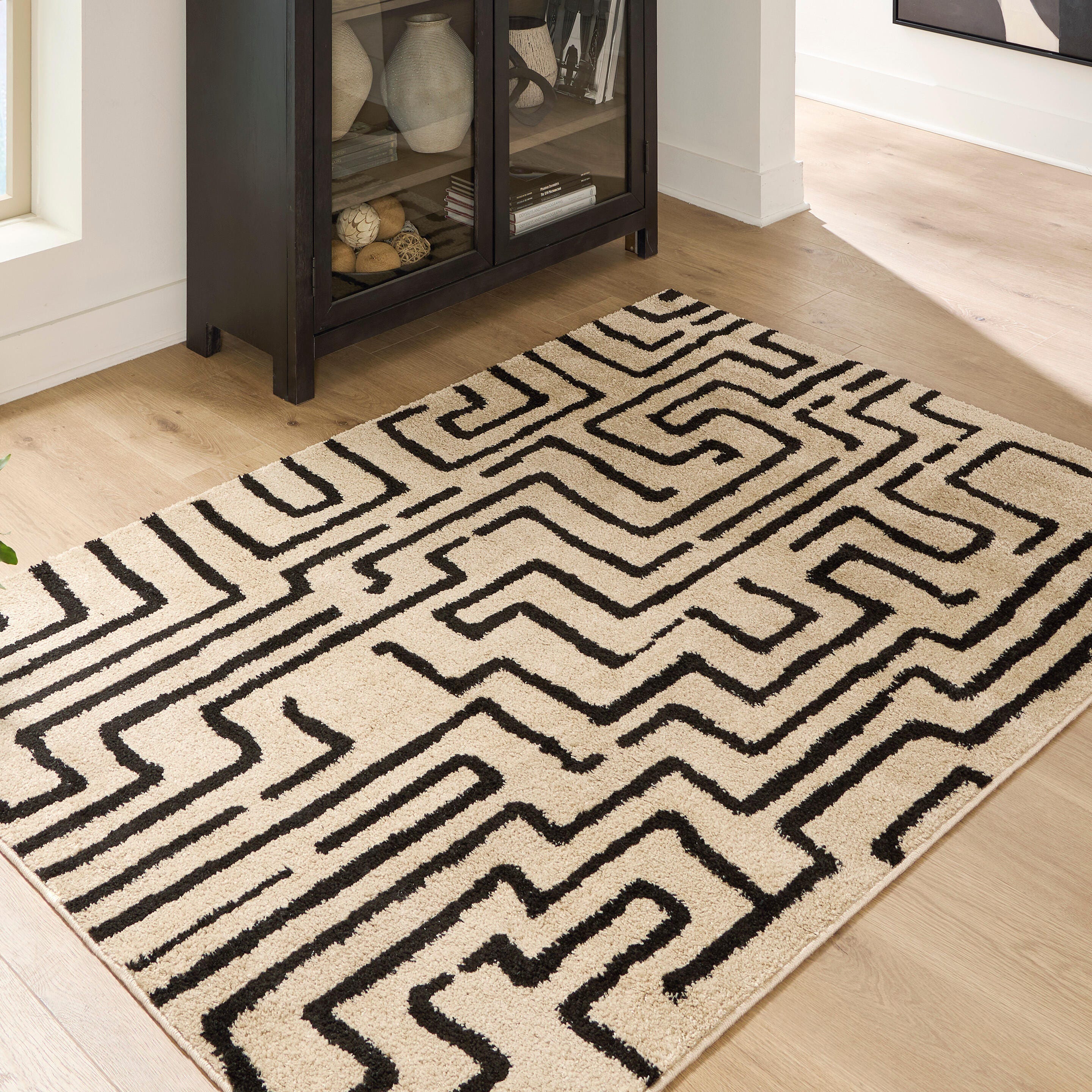 Diamond Furniture - Ashley Furniture - Timworth Washable Medium Rug - Washable Medium Rug - R408602