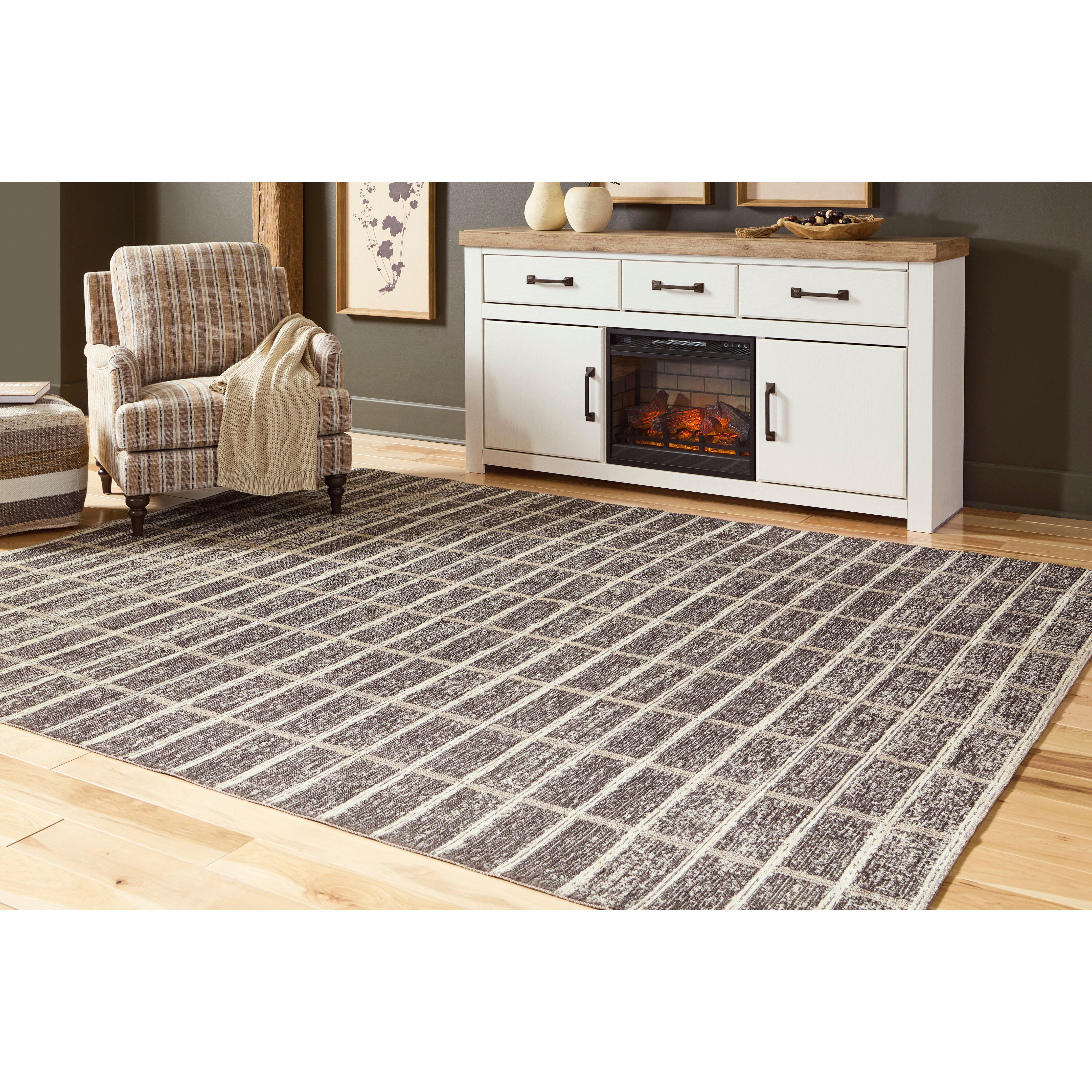 Diamond Furniture - Ashley Furniture - Verbrook Large Rug - Large Rug - R408861