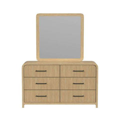 Dresser and Mirror Set in Natural