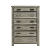 6-Drawer Chest in Drift Grey