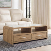 Diamond Furniture - Ashley Furniture - Dovander Coffee Table - Rectangular Cocktail Table - T1121-1