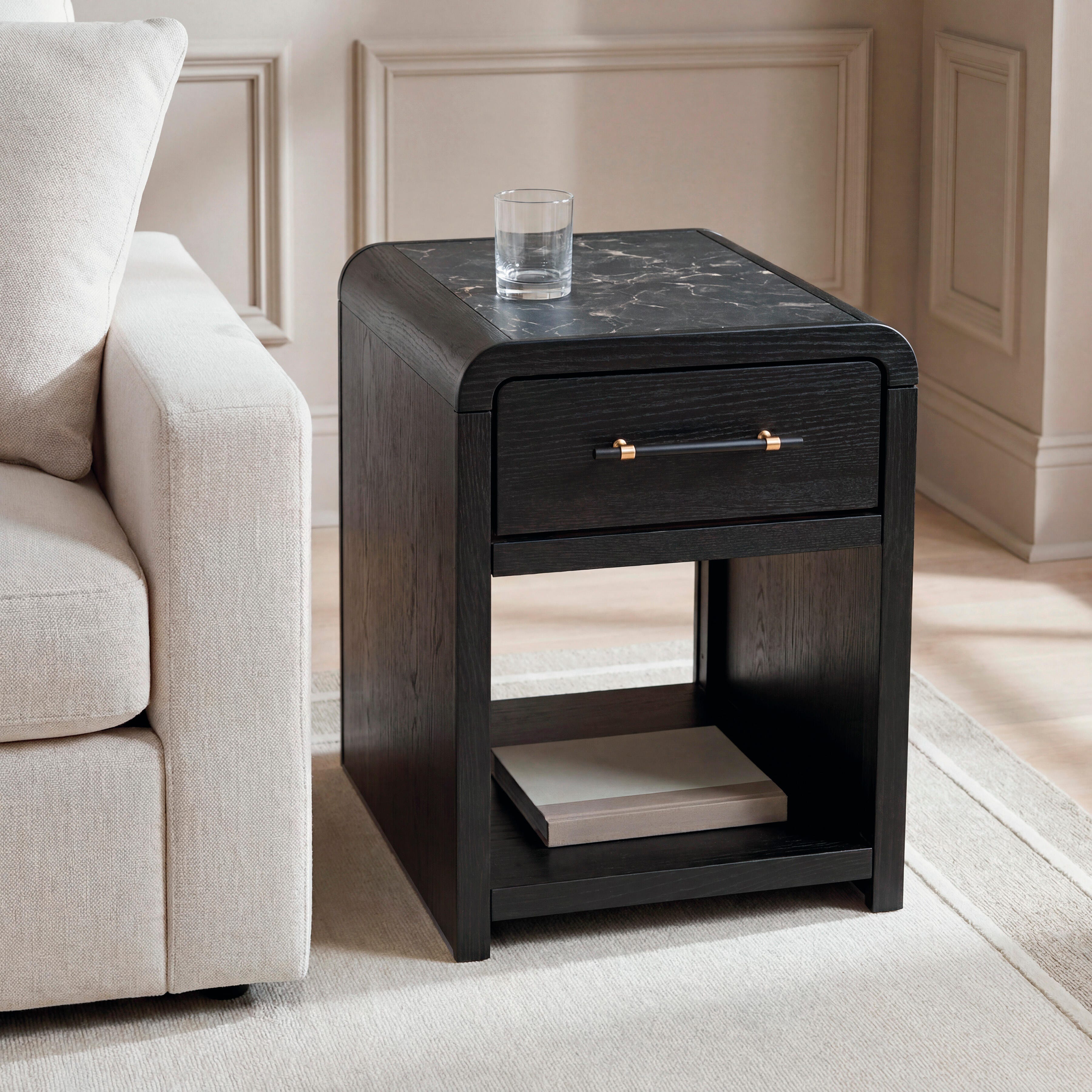 Diamond Furniture - Ashley Furniture - Clanden End Table - Rectangular End Table - T1540-3