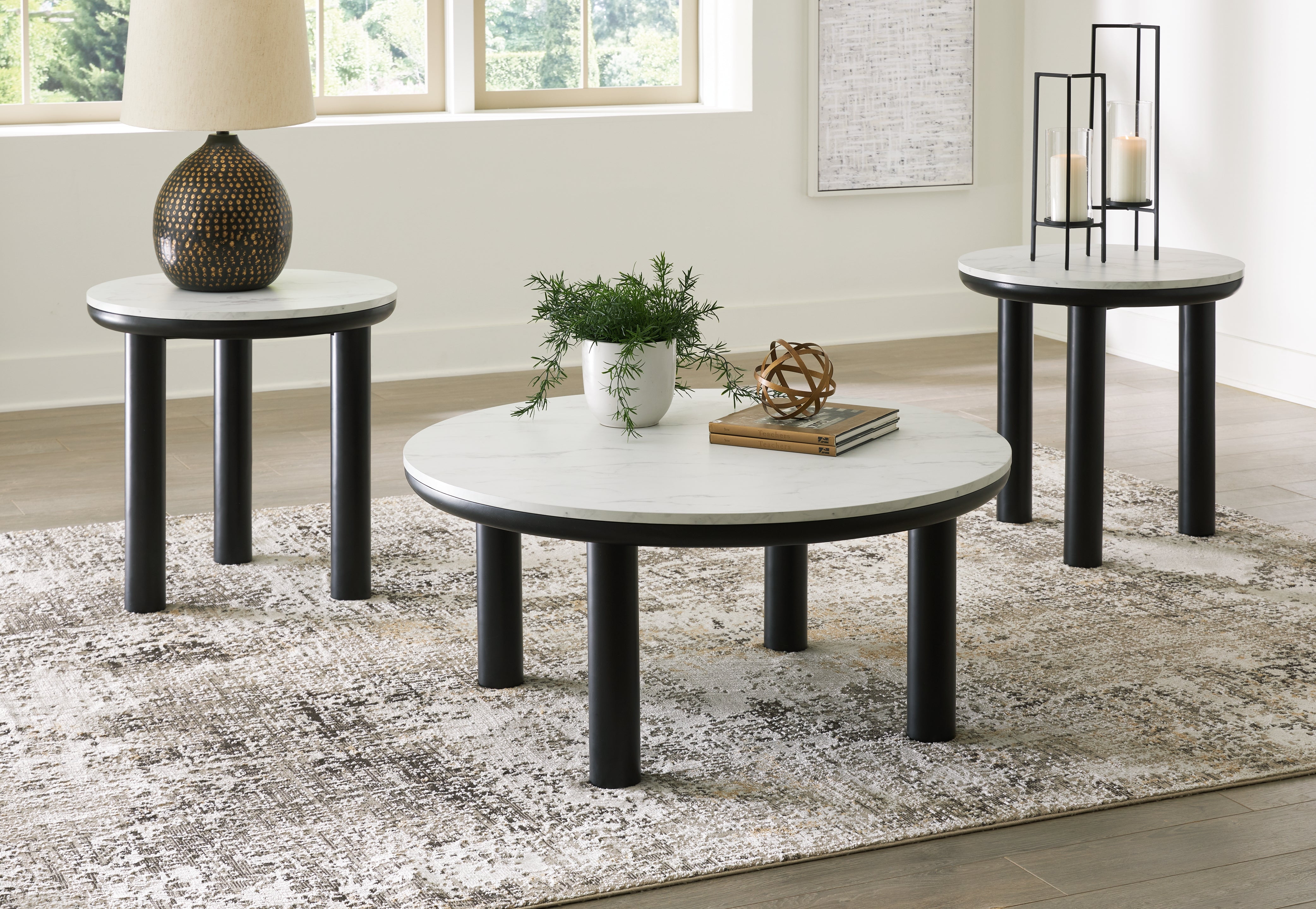 Diamond Furniture - Ashley Furniture - Xandrum Table (Set of 3) - Occasional Table Set (3/CN) - T159-13
