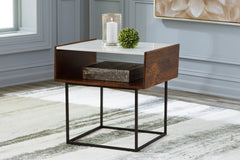 Diamond Furniture - Ashley Furniture - Rusitori End Table - Rectangular End Table - T169-3
