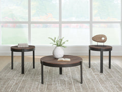 Diamond Furniture - Ashley Furniture - Horizon Hills Table (Set of 3) - Occasional Table Set (3/CN) - T186-13