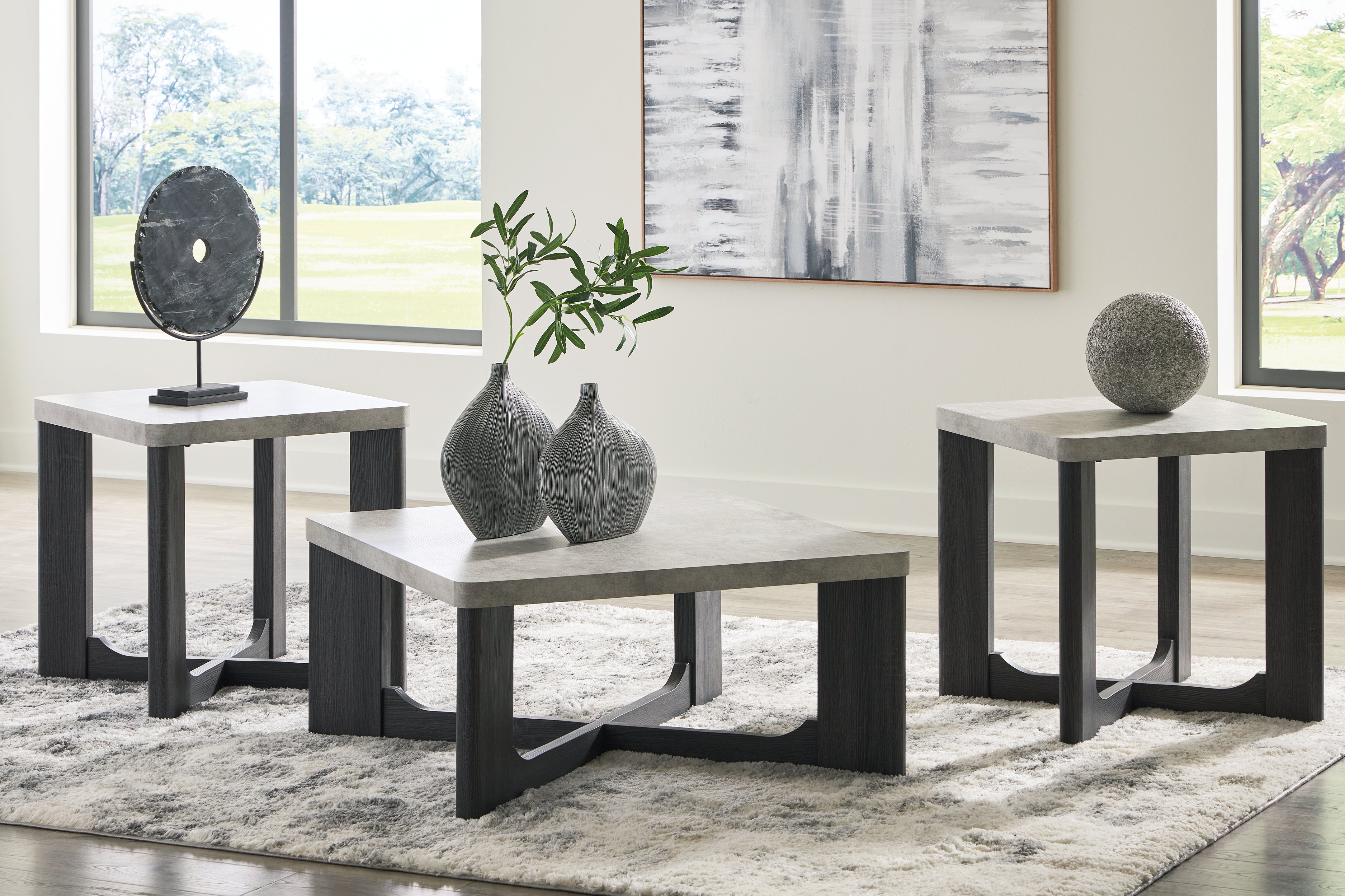 Diamond Furniture - Ashley Furniture - Sharstorm Table (Set of 3) - Occasional Table Set (3/CN) - T251-13