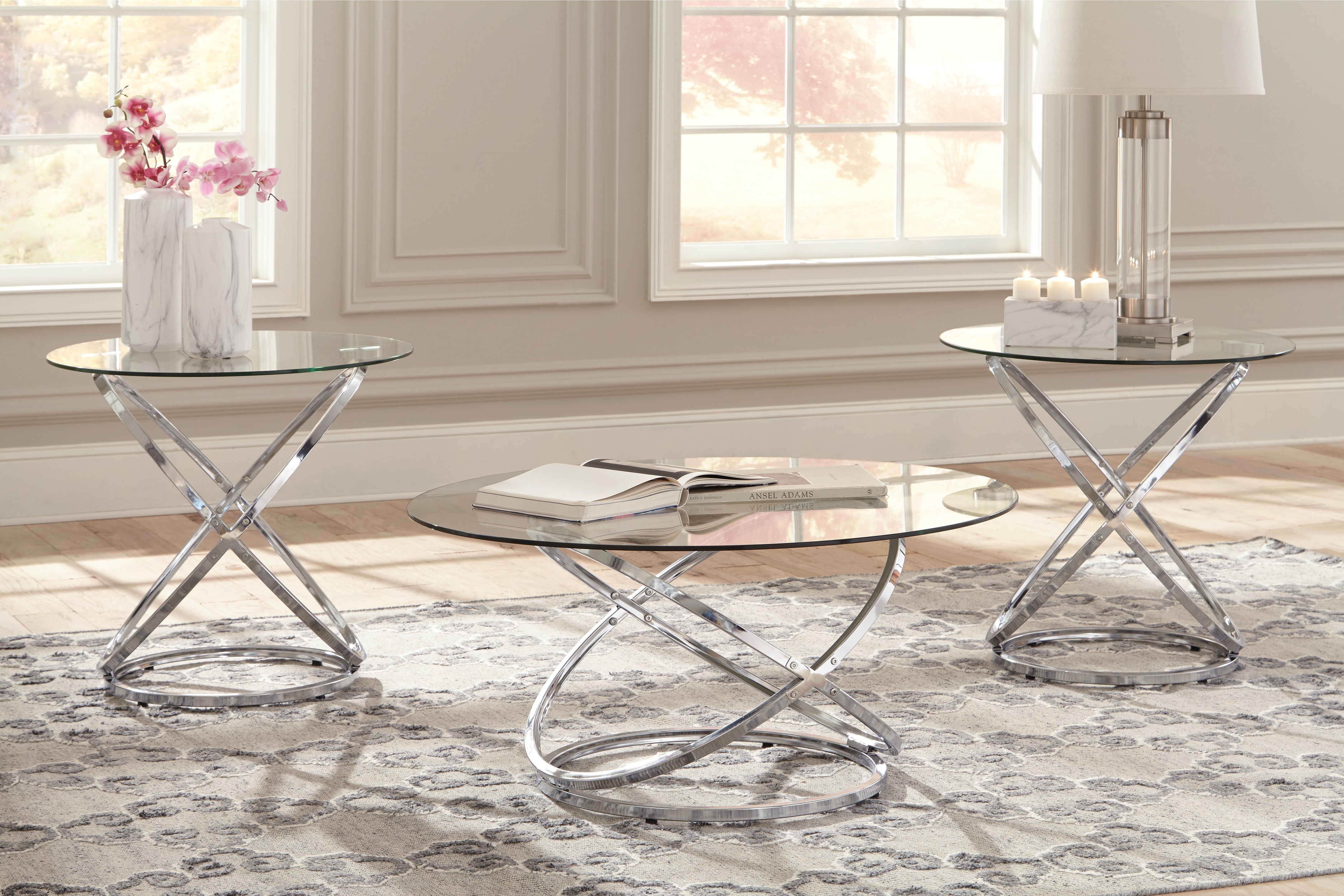 Diamond Furniture - Ashley Furniture - Hollynyx Table (Set of 3) - Occasional Table Set (3/CN) - T270-13