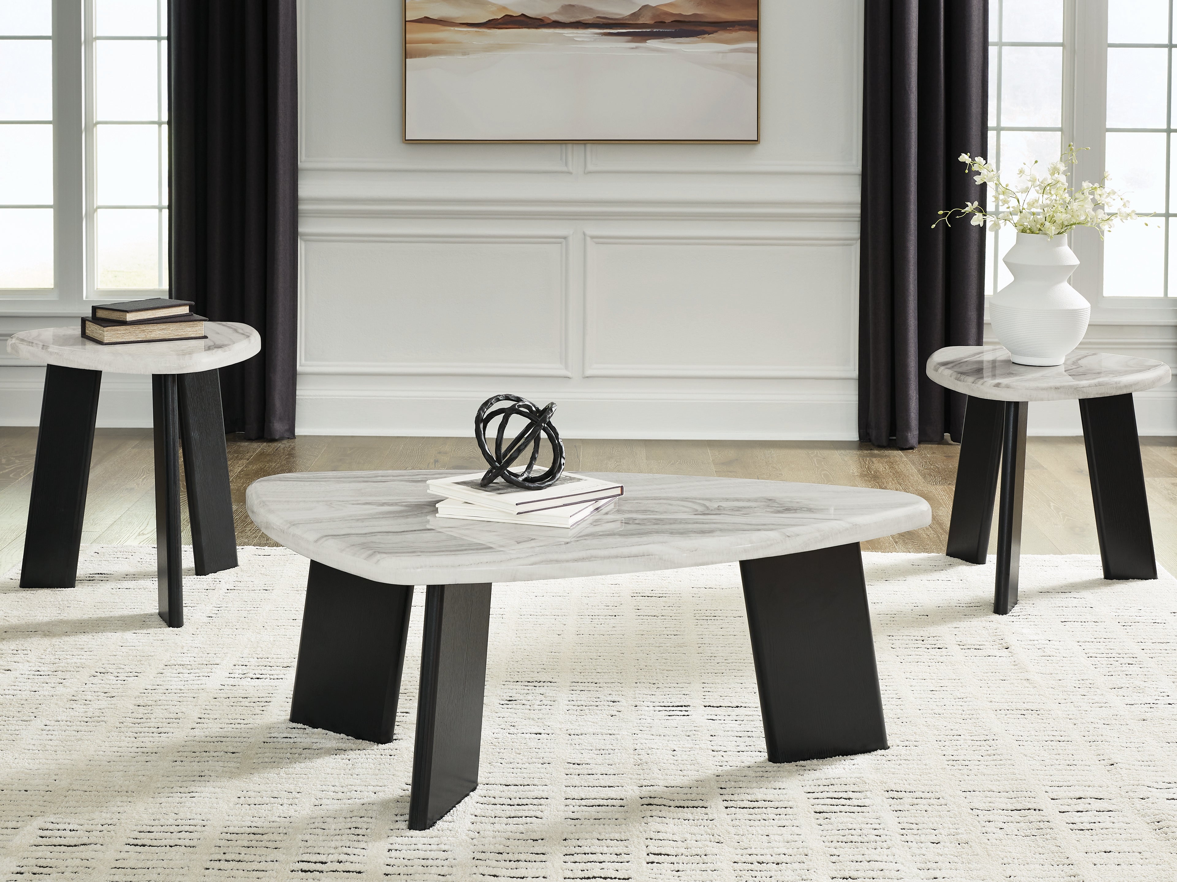 Diamond Furniture - Ashley Furniture - Lilyberg Table (Set of 3) - Occasional Table Set (3/CN) - T389-13