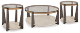 Diamond Furniture - Ashley Furniture - Frazwa Coffee Table and 2 End Tables - Coffee Table and 2 End Tables - T432T1