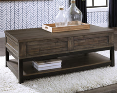 Diamond Furniture - Ashley Furniture - Johurst Coffee Table with Lift Top - LIFT TOP COCKTAIL TABLE - T444-9