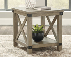 Diamond Furniture - Ashley Furniture - Aldwin End Table - Rectangular End Table - T457-3
