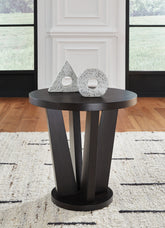 Diamond Furniture - Ashley Furniture - Chasinfield End Table - Round End Table - T458-6