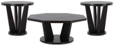 Diamond Furniture - Ashley Furniture - Chasinfield Coffee Table and 2 End Tables - Coffee Table and 2 End Tables - T458T1