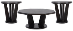 Diamond Furniture - Ashley Furniture - Chasinfield Coffee Table and 2 End Tables - Coffee Table and 2 End Tables - T458T1