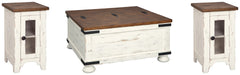 Diamond Furniture - Ashley Furniture - Wystfield Coffee Table and 2 Chairside End Tables - Coffee Table and 2 Chairside End Tables - T459T2